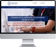 proyecto web para restaurante de moneky plus agencia de marketing digital inbound en Ecuador