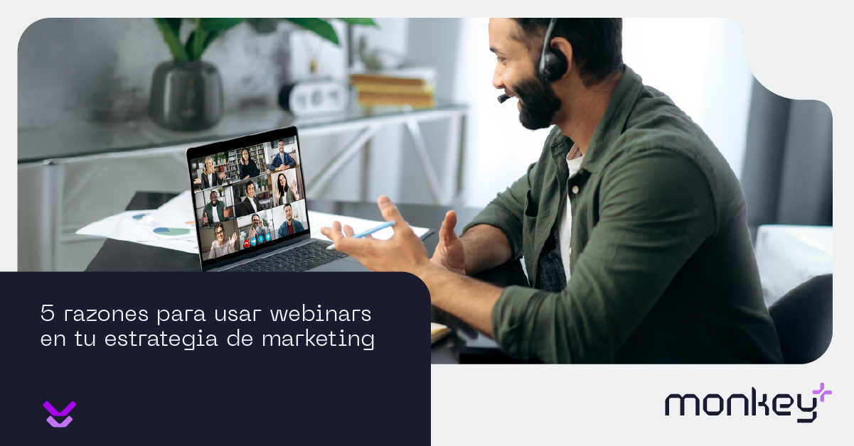 5 razones para usar webinars en tu estrategia de marketing