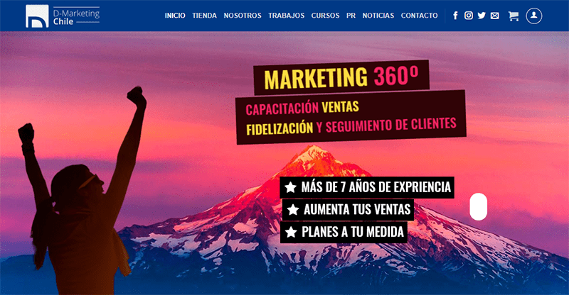 D-marketing Chile dentro de las Mejores agencias de marketing digital en Chile y Latinoamérica