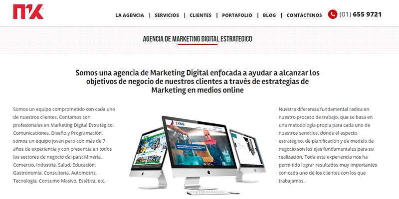 MK dentro de las Mejores agencias de marketing digital en Perú y Latinoamérica