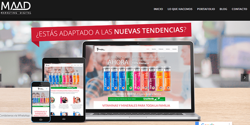 Maad dentro de las Mejores agencias de marketing digital en Chile y Latinoamérica