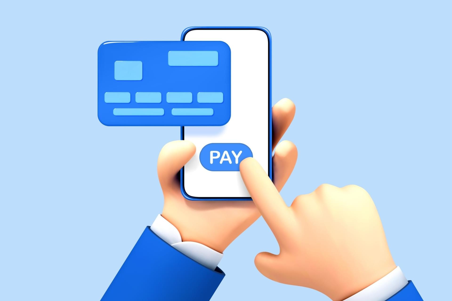 Los botones de pago (call to action) en dispositivos móviles