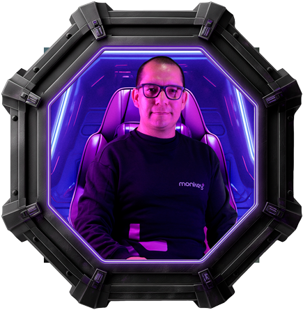 Hendrix, fundador de Monkey Plus agencia de marketing digital Fotografía de Hendrix, cofundador de la agencia de marketing digital Monkey Plus