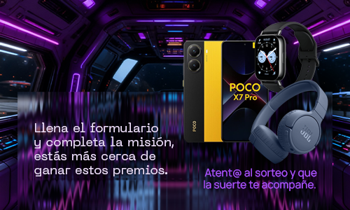 Versión móvil de la ilustración del mono espacial de Monkey Plus en el espacio, destacando el lanzamiento del nuevo sitio web