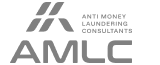 Logotipo Anti Money Laundering Consultants (AMLC) Logotipo gris de AMLC Anti Money Laundering Consultants