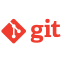 Logotipo de Git Logotipo rojo de Git, sistema de control de versiones distribuido