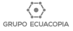 Logotipo Grupo Ecuacopia Logotipo gris de Grupo Ecuacopia, empresa ecuatoriana aliada de Monkey Plus