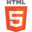 Logotipo de HTML5 Logotipo naranja de HTML5, lenguaje de marcado para estructuración de contenido web