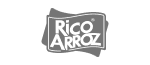 Logotipo Rico Arroz Logotipo gris de la marca Rico Arroz