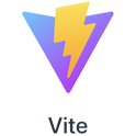 Logotipo de Vite.js Logotipo de Vite.js, herramienta de desarrollo rápido para proyectos web modernos
