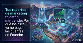 Comparativa de métricas de vanidad vs métricas de impacto real en Ecuador por Monkey Plus.