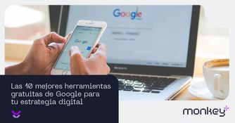SEO en Google con apoyo de agencia de marketing digital Persona usando Google en laptop y smartphone