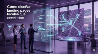 Cómo diseñar landing pages locales que conviertan