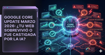 Impacto del Google Core Update marzo 2026 en sitios web y posicionamiento IA en Ecuador.