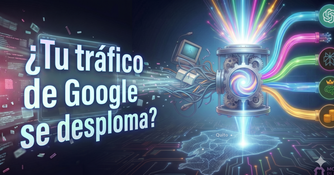 Gráfica de crecimiento de tráfico referido por IA para negocios en Ecuador - Monkey Plus.