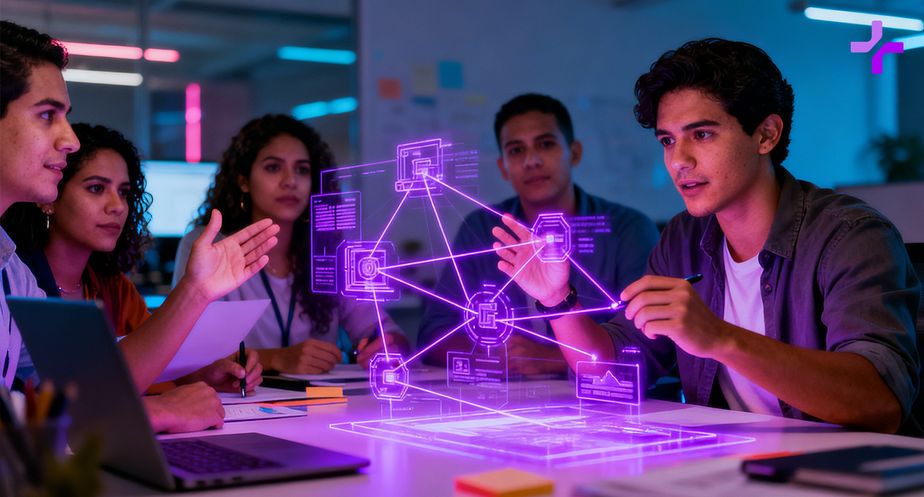 Automatización del marketing Dashboard con métricas y flujos de automatización de marketing